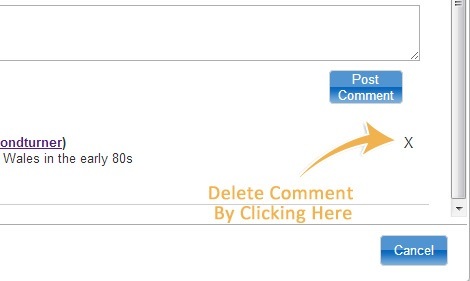 Delete Comment Image