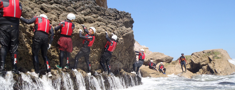 Campsites near Coasteering