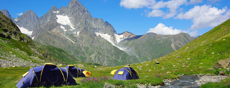 Mountain camping