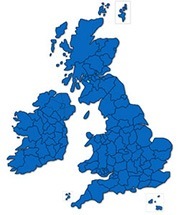 Find a Camping site by county in the UK